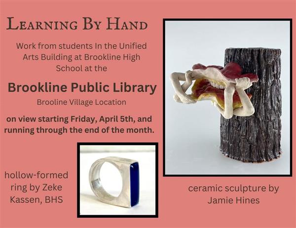 Learning By Hand Exhibit Poster